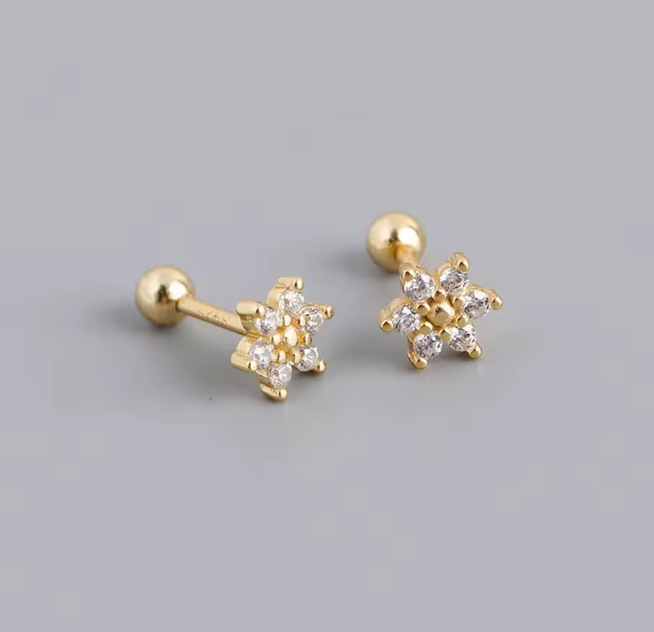 Piercing Flores de Cristal