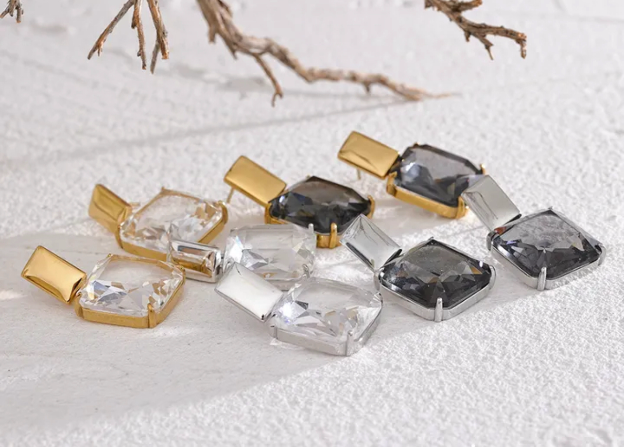 Square Drop Dangles