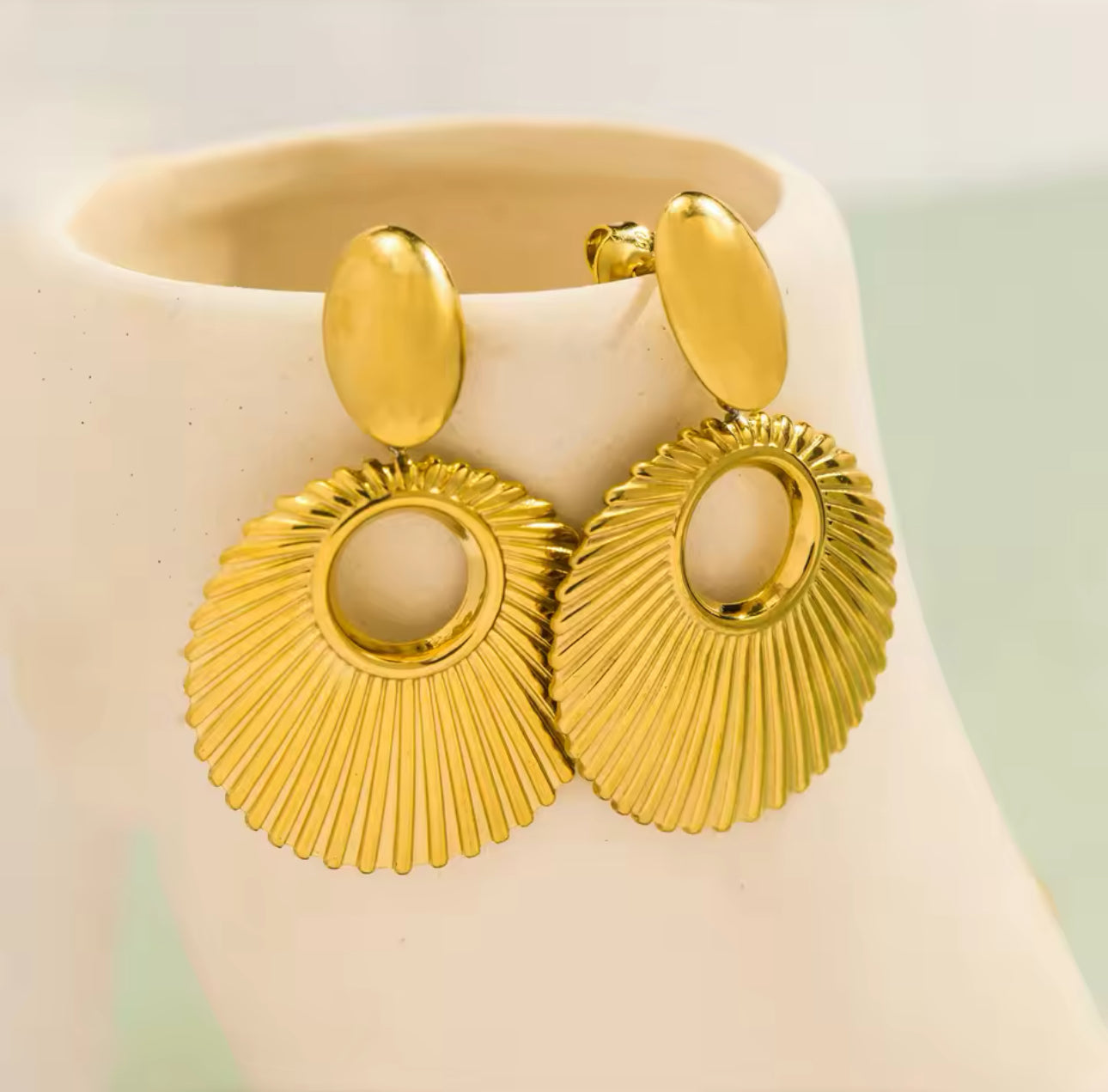 Shell Textured Earrings