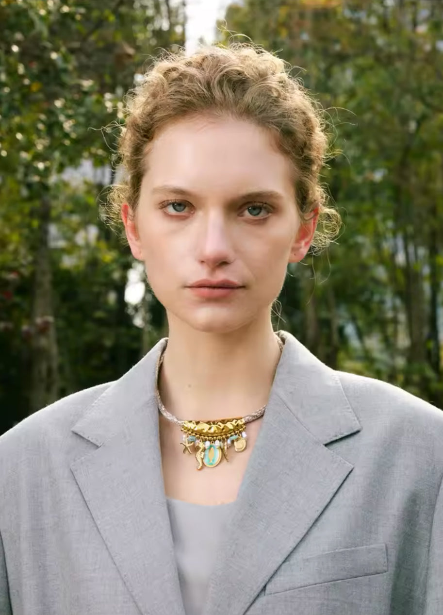 Collar Mix Marino