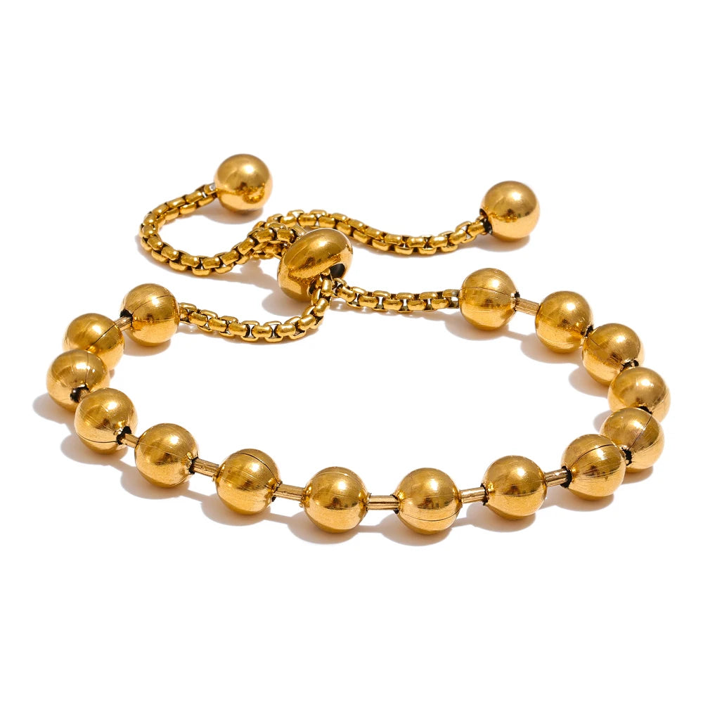 Pulsera Round Beads