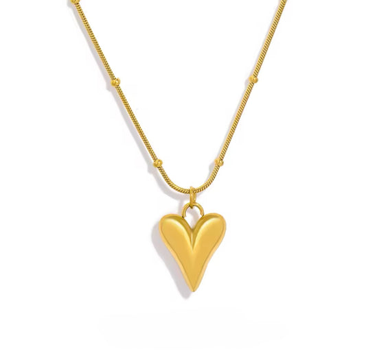 Cadena Minimalista Corazon