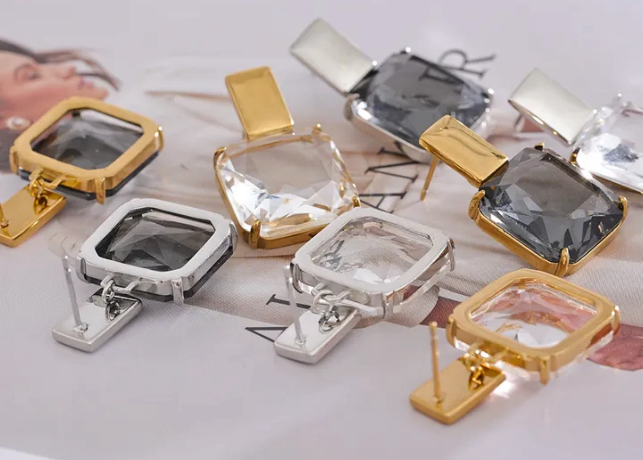 Square Drop Dangles