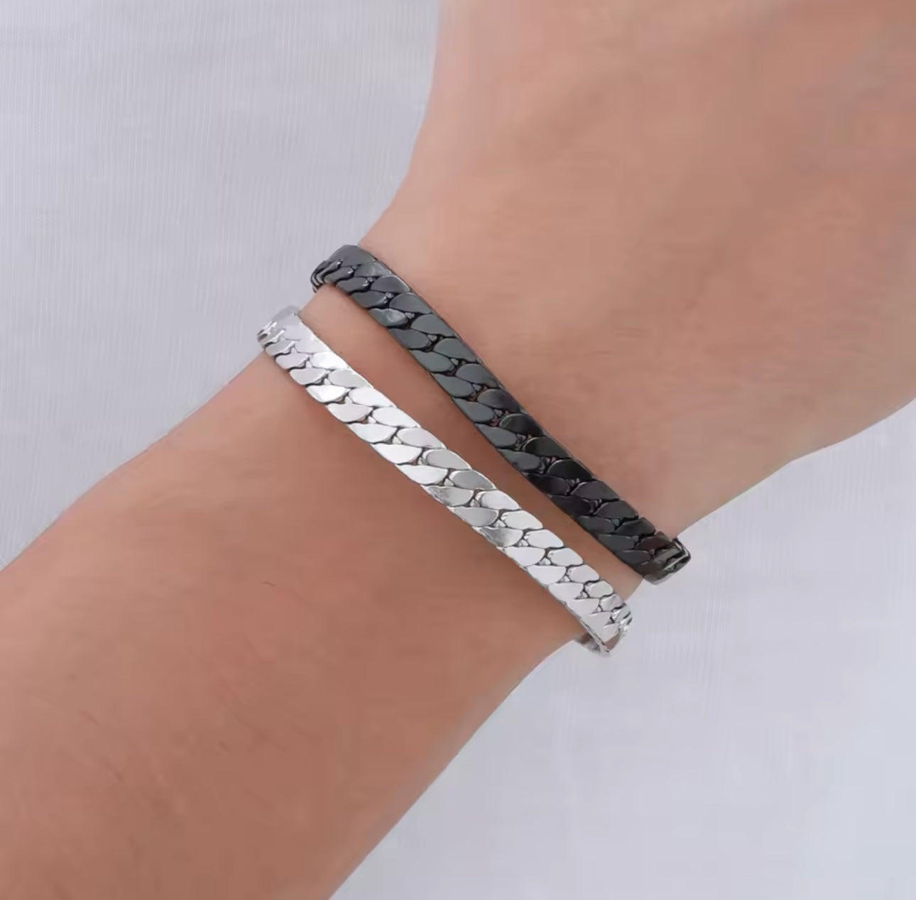 Pulsera Cubana Plana