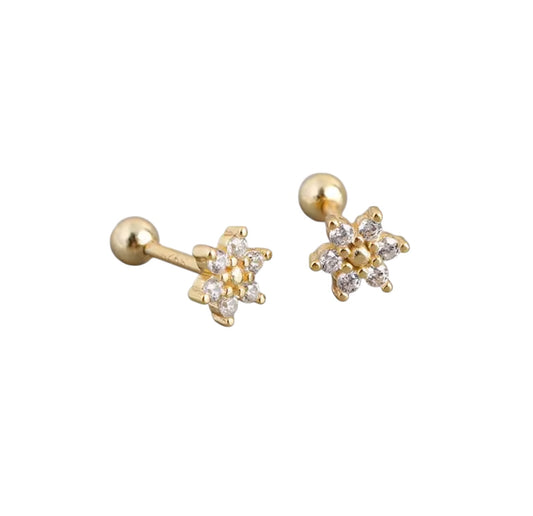 Piercing Flores de Cristal