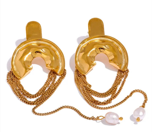 Statement Horseshoe Earrings