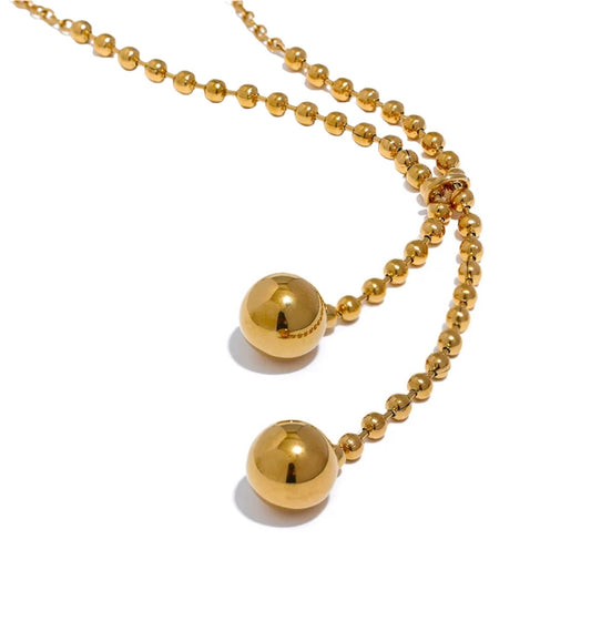 Round Beads Short Chain